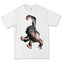 White baby chimpanzee Premium Tee - LillyAllenDesigns