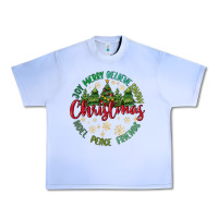 Grape Ice Christmas Vibes Urban Heavy Tee - MaliasSmallBusiness
