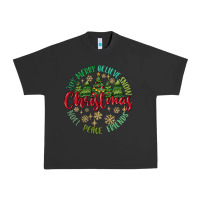 Pigment Black Christmas Vibes Urban Heavy Tee - MaliasSmallBusiness