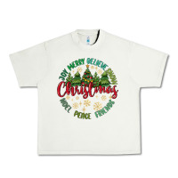 Pistachio Christmas Vibes Urban Heavy Tee - MaliasSmallBusiness