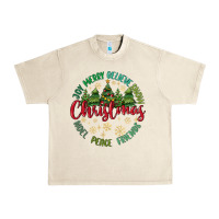 Sandshell Christmas Vibes Urban Heavy Tee - MaliasSmallBusiness