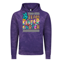 Cloud Purple team kindergarten Vintage Hoodie - NancyCooperArtShop