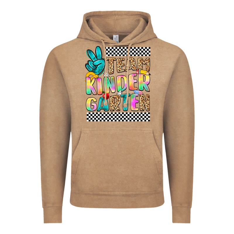 Team Kindergarten Vintage Hoodie by NancyCooperArtShop | Teevron