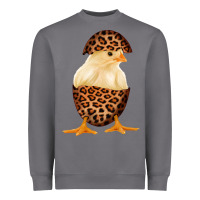 Storm Chick with Leopard Eggshell Heavyweight Sweatshirt - Bettercallsaul