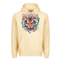 Pina Colada Mama tiger lightning bolt Premium Hoodie - HowdyJamesFarm