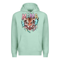 Mama Tiger Lightning Bolt Premium Hoodie | Teevron
