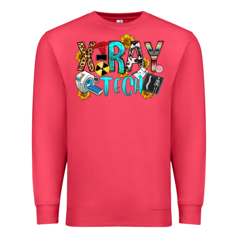 X Ray Tech Premium Sweatshirt by OliviaCreatesArt | Teevron