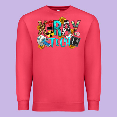 X Ray Tech Premium Sweatshirt Designed By Oliviacreatesart