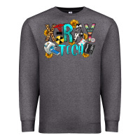 Charcoal Heather x ray tech Premium Sweatshirt - OliviaCreatesArt