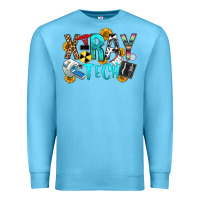 Ocean Blue x ray tech Premium Sweatshirt - OliviaCreatesArt