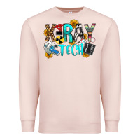 Pale Pink x ray tech Premium Sweatshirt - OliviaCreatesArt