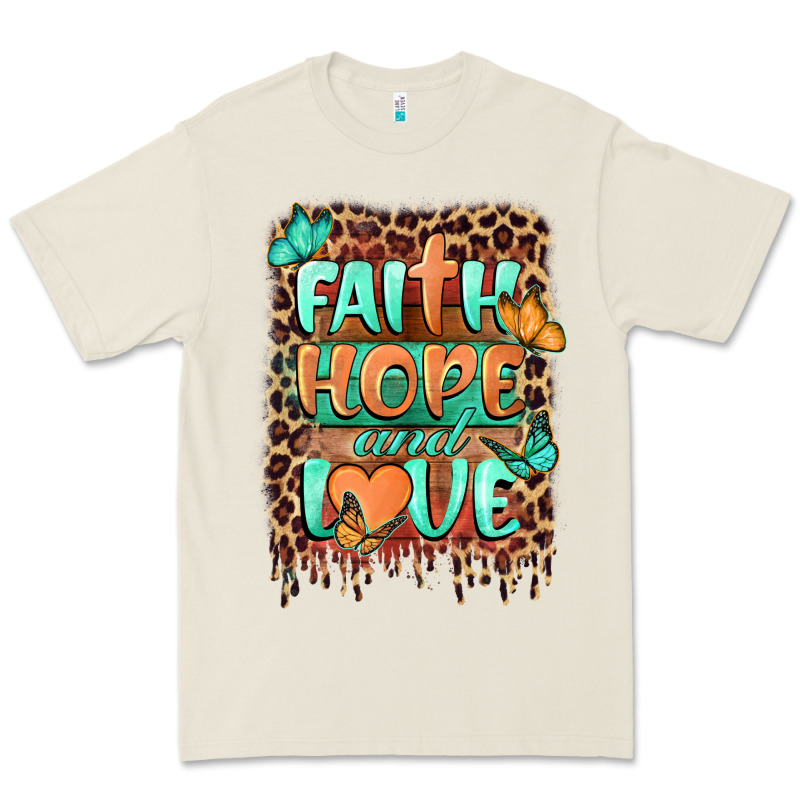 Faith Hope And Love Premium Tee by BarkalooDesign | Teevron