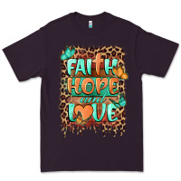 Plum faith hope and love Premium Tee - BarkalooDesign