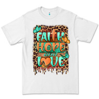White faith hope and love Premium Tee - BarkalooDesign