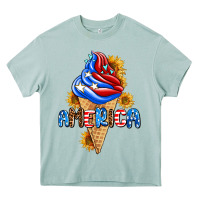 Arona ice cream america Heavy Core Tee - AdoDesignShop