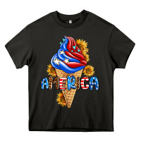 Asphalt ice cream america Heavy Core Tee - AdoDesignShop