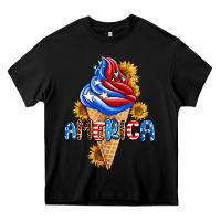 Black ice cream america Heavy Core Tee - AdoDesignShop
