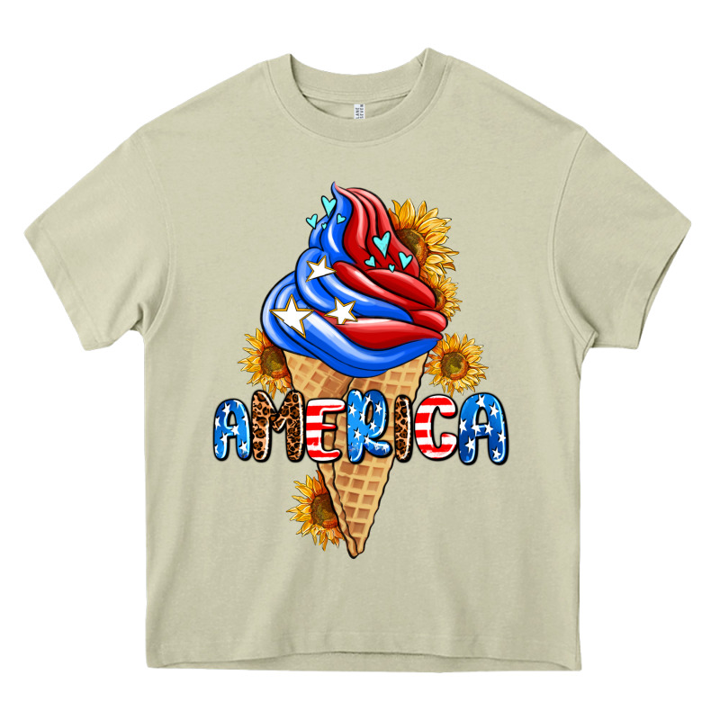 Ice Cream America Heavy Core Tee by AdoDesignShop | Teevron
