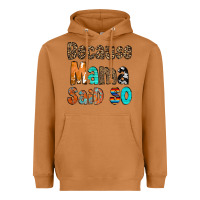 Meerkat Because Mama Said So Heavyweight Hoodie - CowCowDesign