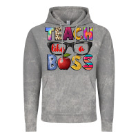 Cloud Rock teach like a boss Vintage Hoodie - NancyCooperArtShop