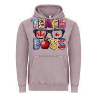 Vintage Zinc teach like a boss Vintage Hoodie - NancyCooperArtShop