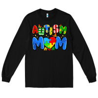 Black autism mom Long Sleeve Tee - Artiststas