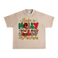 French Oak have a holly jolly christmas Urban Heavy Tee - MaliasSmallBusiness