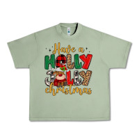 Oil Green have a holly jolly christmas Urban Heavy Tee - MaliasSmallBusiness