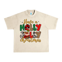 Sandshell have a holly jolly christmas Urban Heavy Tee - MaliasSmallBusiness