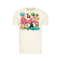 Vintage Arctic christmas fla la la la la mingo Vintage Tee - MaliasSmallBusiness