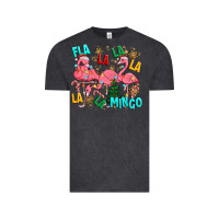 Vintage Black christmas fla la la la la mingo Vintage Tee - MaliasSmallBusiness