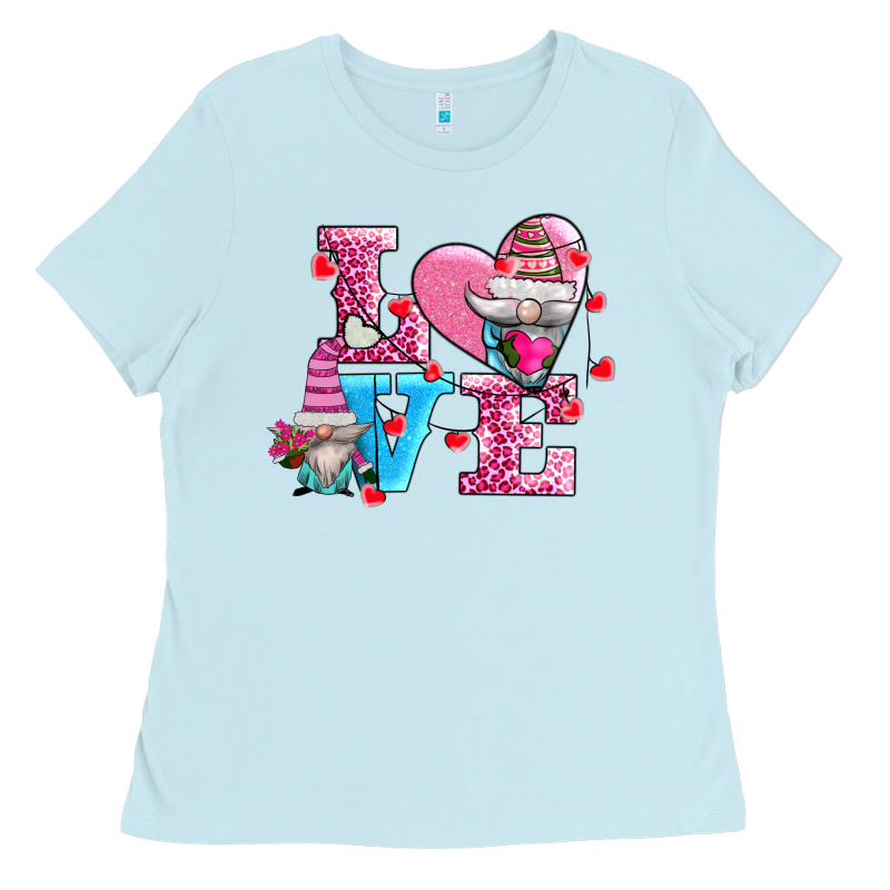 Love And Gnomes Ladies Tee by AdoDesignShop | Teevron