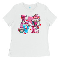 White love and gnomes Ladies Tee - AdoDesignShop
