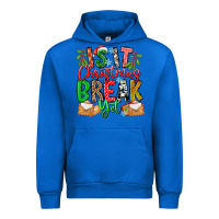 Cobalt Is It Christmas Break Yet Urban Hoodie - CowhideDigitalArt
