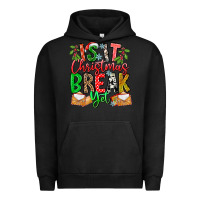 Pigment Black Is It Christmas Break Yet Urban Hoodie - CowhideDigitalArt
