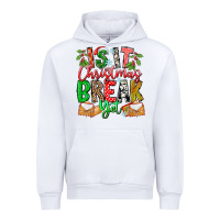 White Is It Christmas Break Yet Urban Hoodie - CowhideDigitalArt