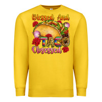 Lemon Blessed and taco obsessed Mexico Premium Sweatshirt - FaDigitalArtStudio