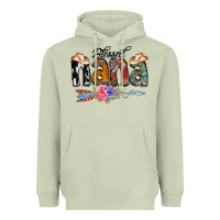 Matcha Blessed Nana Heavyweight Hoodie - CowCowDesign