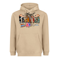 Mushroom Blessed Nana Heavyweight Hoodie - CowCowDesign