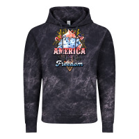 Cloud Black America ice cream Vintage Hoodie - NancyCooperArtShop