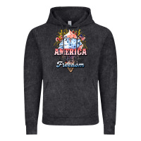 Vintage Black America ice cream Vintage Hoodie - NancyCooperArtShop