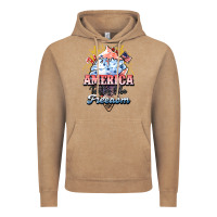 Vintage Coffee America ice cream Vintage Hoodie - NancyCooperArtShop