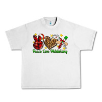 Lunar Rock Peace love Phlebotomy Christmas Urban Heavy Tee - NancyCooperArtShop