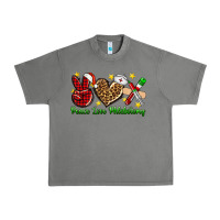 Tornado Peace love Phlebotomy Christmas Urban Heavy Tee - NancyCooperArtShop