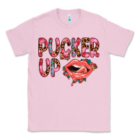 Bubblegum Pink pucker up Classic Tee - JahusDesignShop