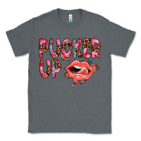 Charcoal Heather pucker up Classic Tee - JahusDesignShop