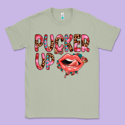 Pucker Up Classic Tee Designed By Jahusdesignshop