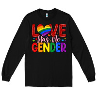 Black love has no gender Long Sleeve Tee - Artiststas