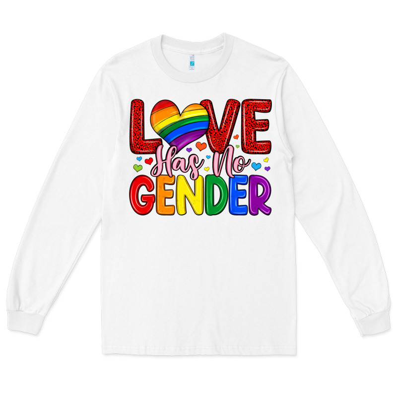 Love Has No Gender Long Sleeve Tee by Artiststas | Teevron