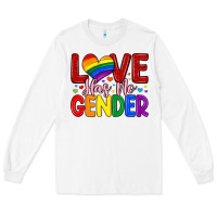 White love has no gender Long Sleeve Tee - Artiststas